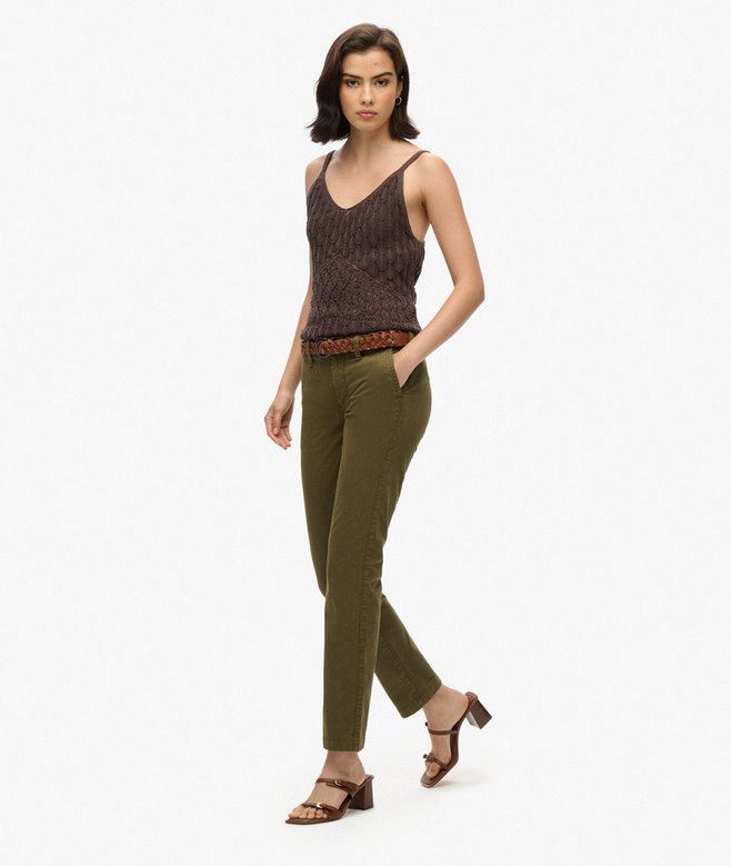 Mid Rise Chino Trousers More Colours Available Price £27.49 Price reduced from £54.99 to You Save 50%