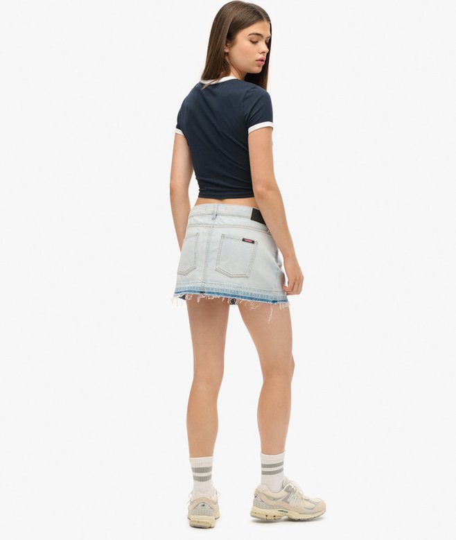 Denim Mini Skirt