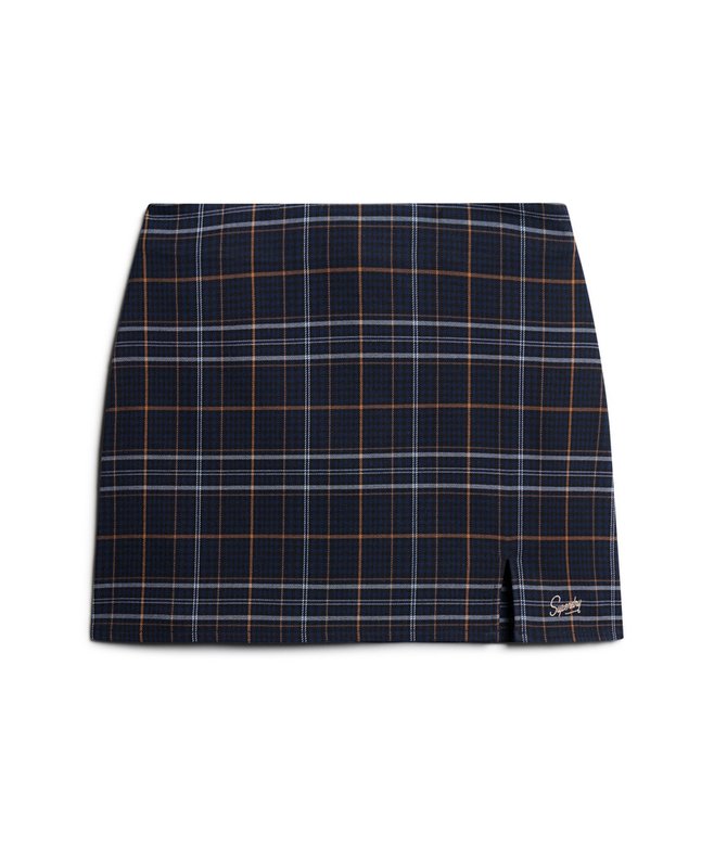 Check Mini Skirt