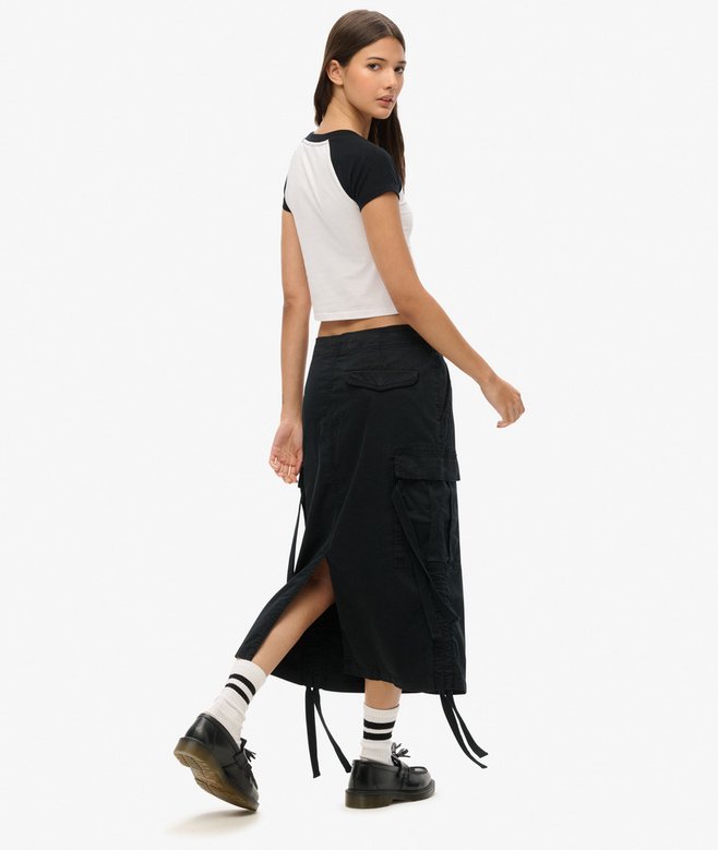 Cargo Midi Skirt