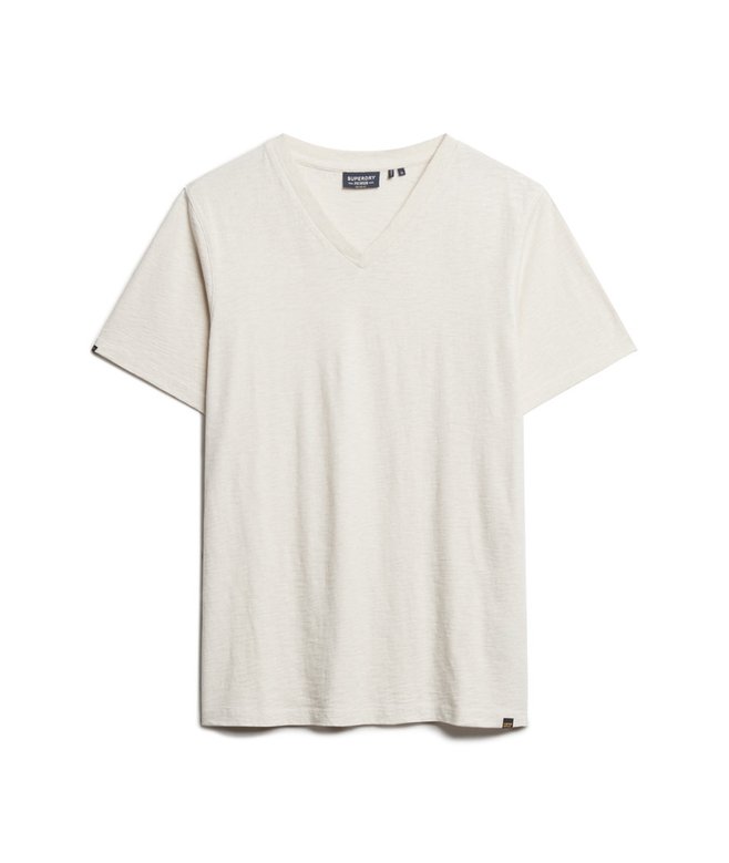 V-Neck Slub Short Sleeve T-Shirt