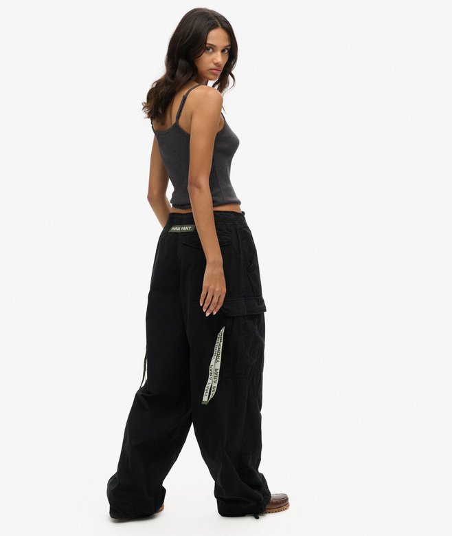 Baggy Parachute Pants (12) 4.5 out of 5 stars, 12 reviews More Colours Available Price £32.49 Price reduced from £64.99 to You Save 50%