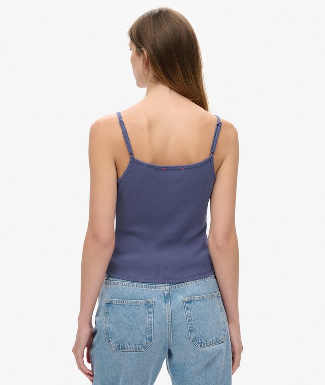 Athletic Essentials Graphic Button Cami