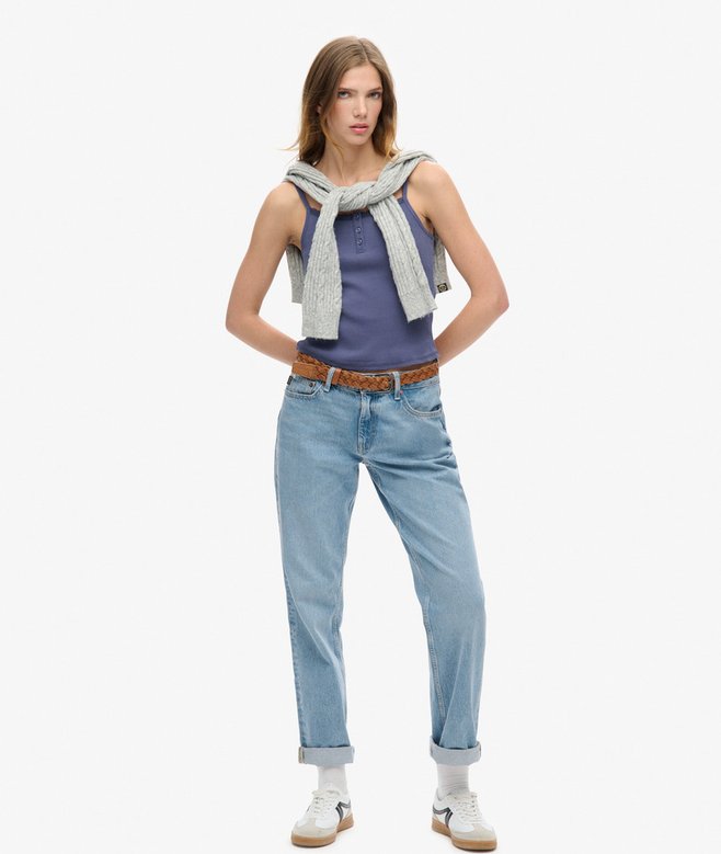 Athletic Essentials Graphic Button Cami