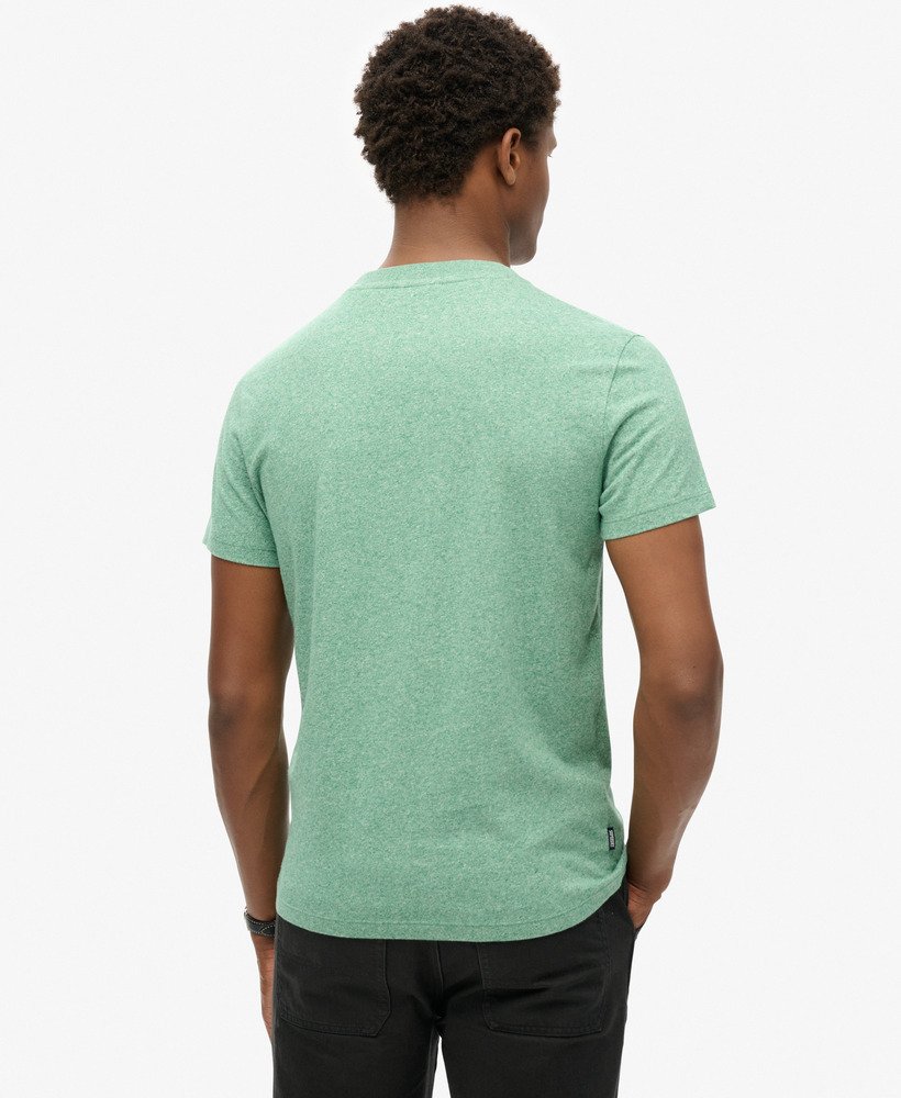 T-shirt Essential Logo Dział męski w jaskrawozielony melanż