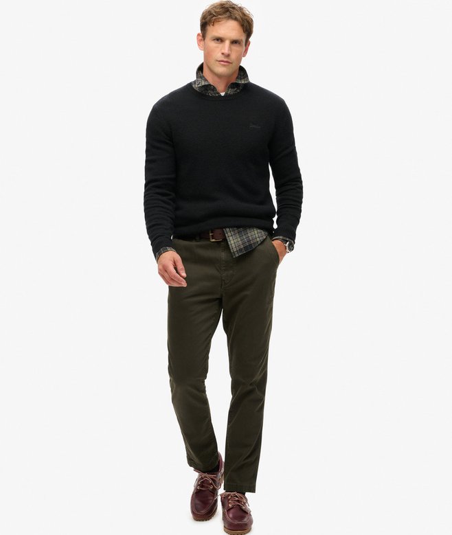 Essential Slim Fit Crew Jumper