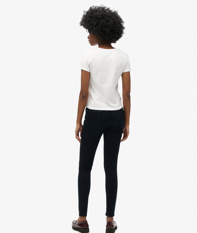 Organic Cotton High Rise Skinny Denim Jeans (1) 5 out of 5 stars, 1 reviews More Colours Available Price £32.49 Price reduced from £64.99 to You Save 50%