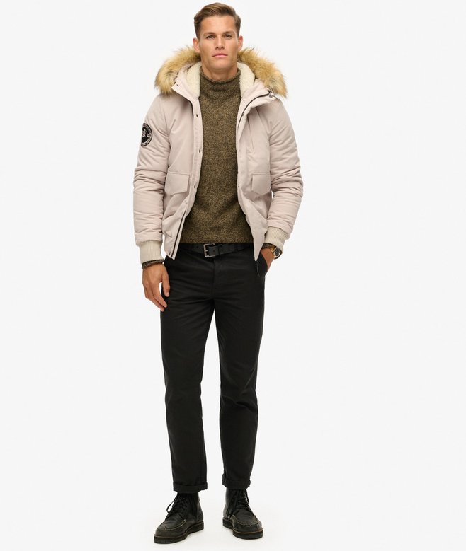 Hooded Everest Puffer Bomber Jacket