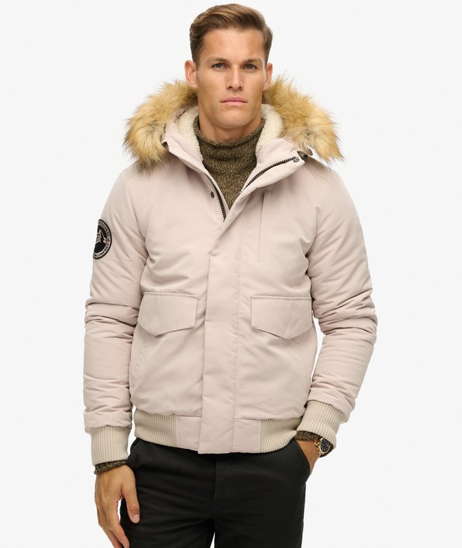 Hooded Everest Puffer Bomber Jacket