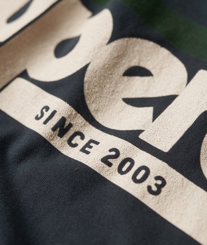 Terrain Striped Logo T-Shirt