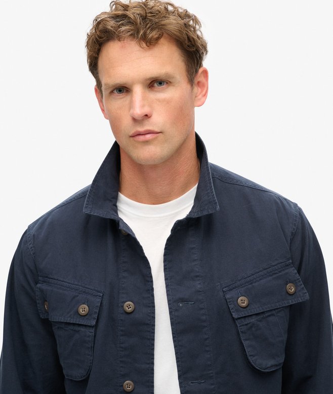 Military Overshirt Jacket