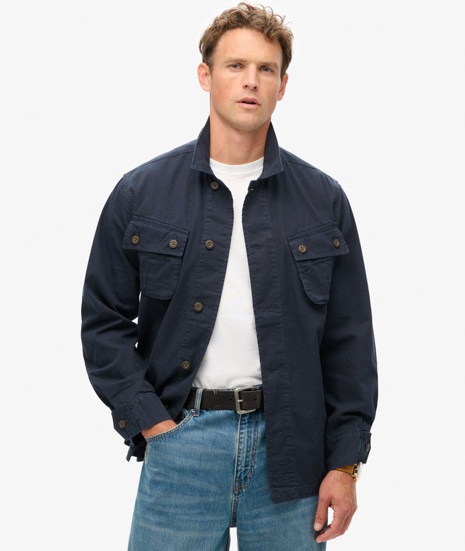 Military Overshirt Jacket