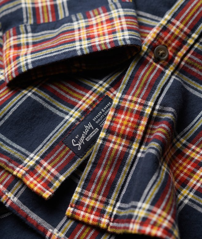 Organic Cotton Vintage Check Shirt