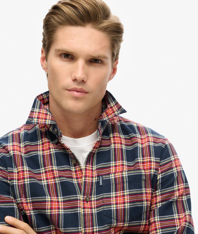Organic Cotton Vintage Check Shirt