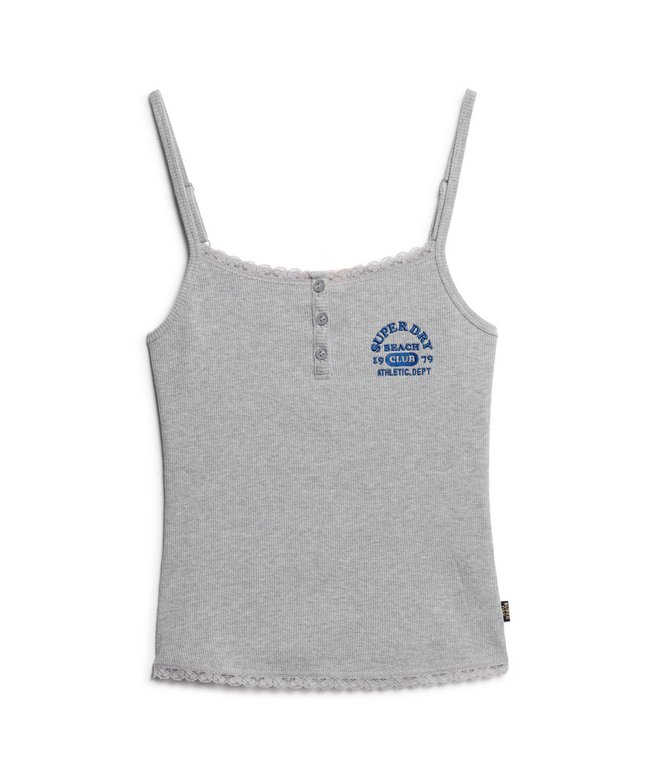 Athletic Essentials Button Down Cami Top