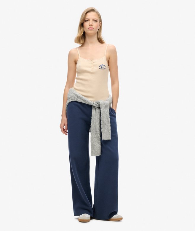 Athletic Essentials Button Down Cami Top