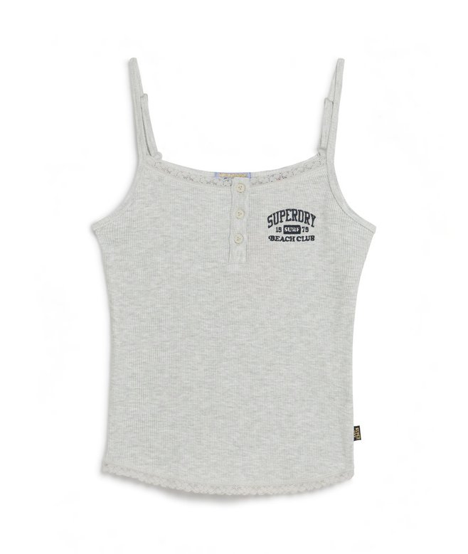Athletic Essentials Button Down Cami Top