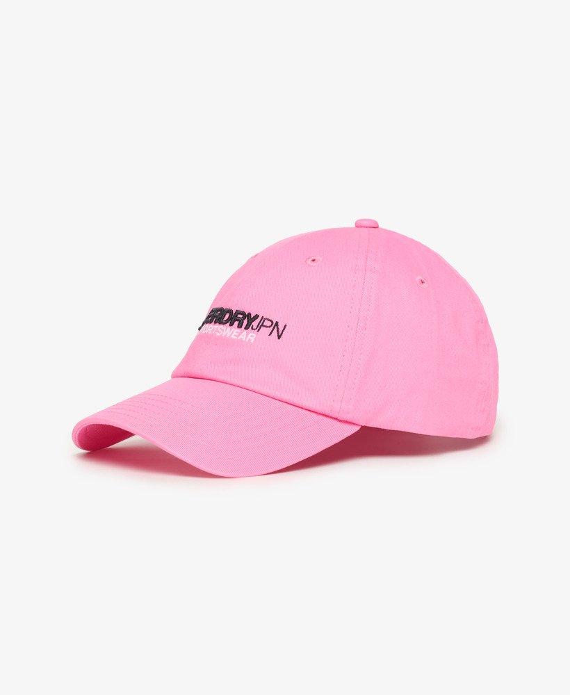 ◆Superdry◆ Vintage Logo Ball Cap Pink superdry Women's Graphic Baseball Cap Beret, Antique Peach