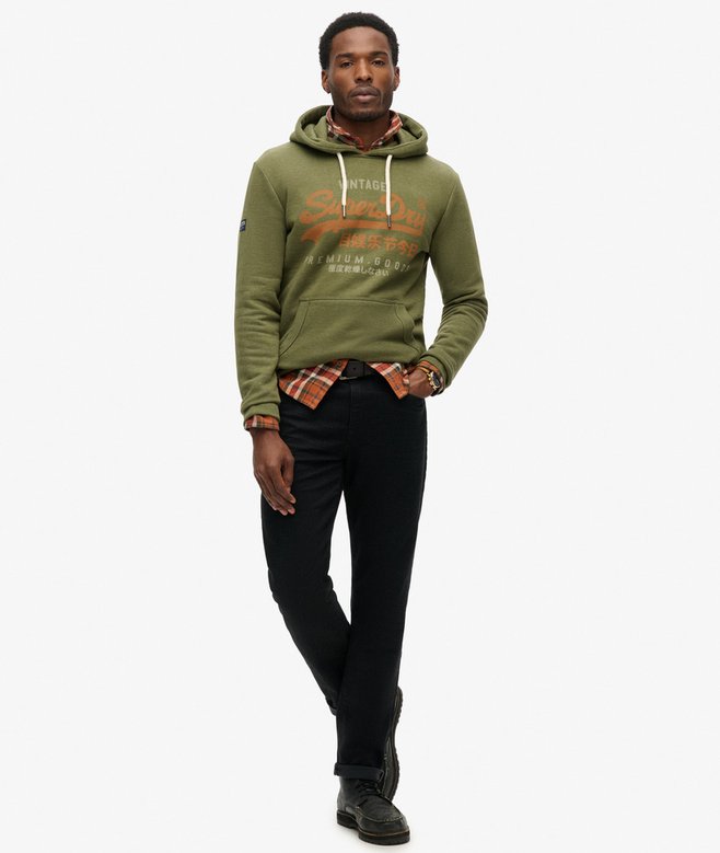 Vintage Logo Premium Goods Graphic Hoodie (5) 4 out of 5 stars, 5 reviews More Colours Available Price £29.99 Price reduced from £59.99 to You Save 50%
