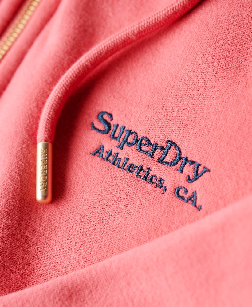 Veste à Capuche Superdry Essential Pour Femme - Coupe Décontractée, Logo Brodé, Poches Avant - Survêtement - 10