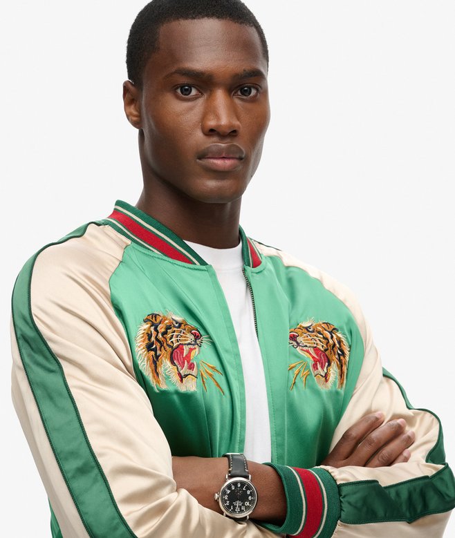 Sukajan Embroidered Bomber Jacket