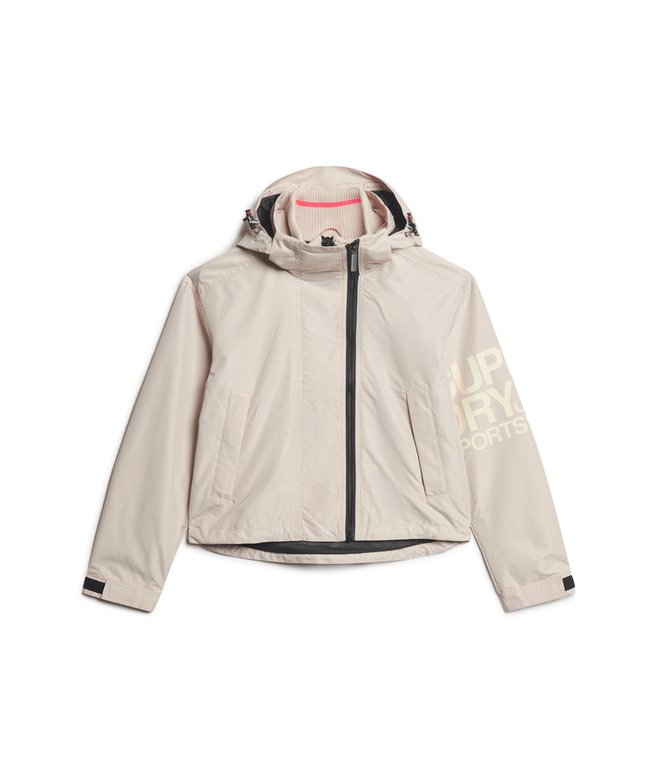 Hooded Embroidered SD Windbreaker Jacket
