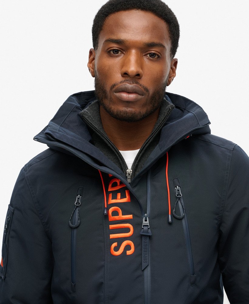 mens Ultimate Windbreaker Jacket in Eclipse Navy | Superdry US
