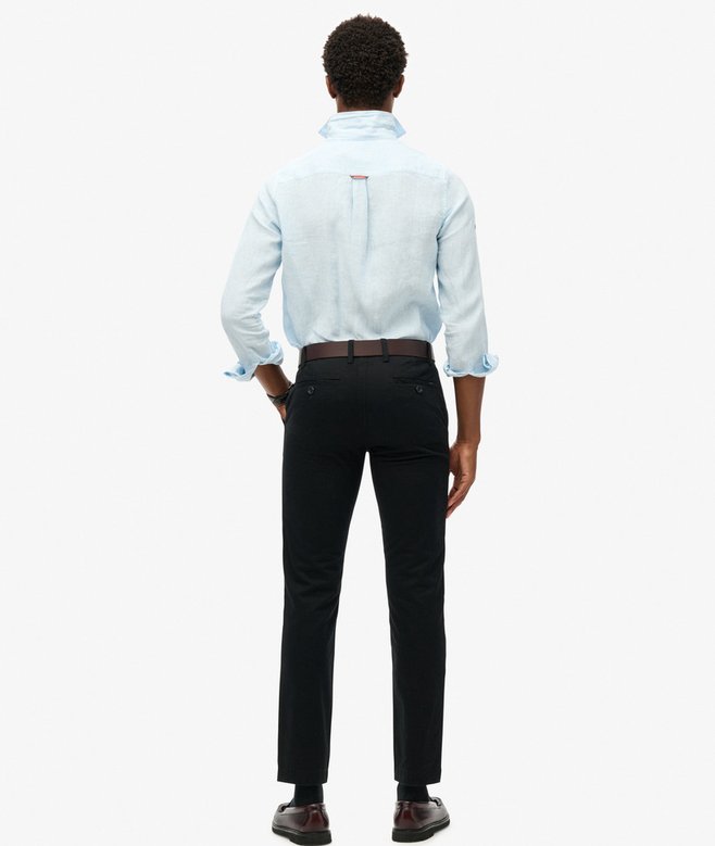 Slim Tapered Stretch Chino Trousers
