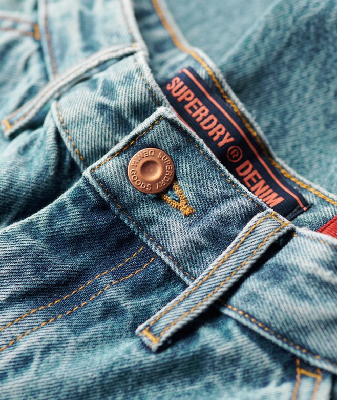 Mid Rise Denim Carpenter Jeans