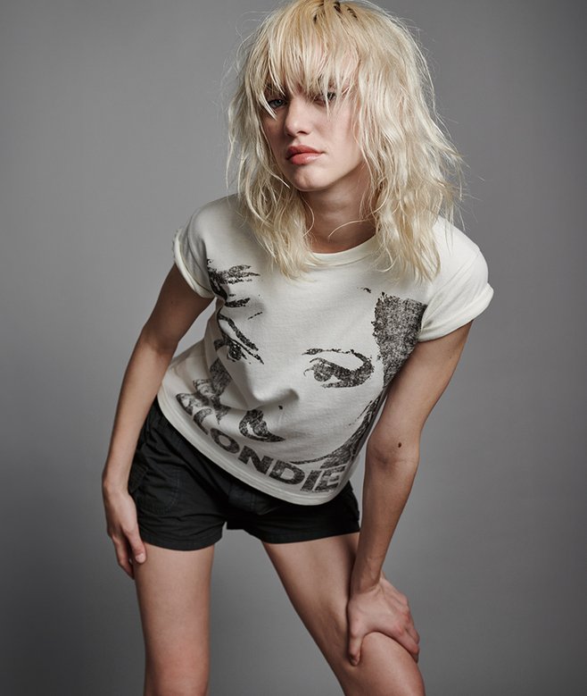 Blondie x Superdry Fitted T-Shirt