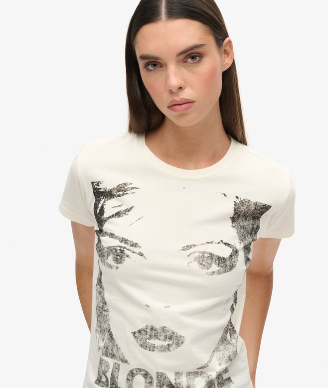 Blondie x Superdry Fitted T-Shirt