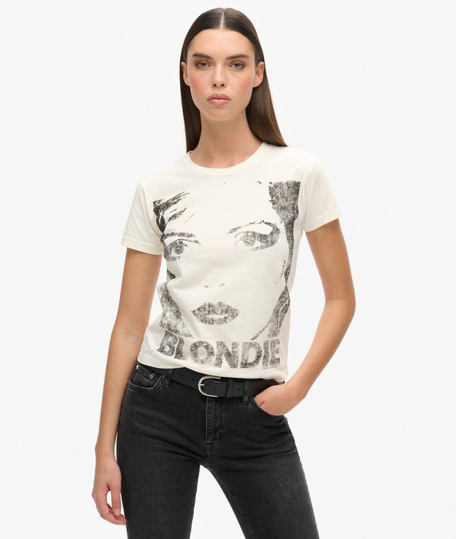 Blondie x Superdry Fitted T-Shirt