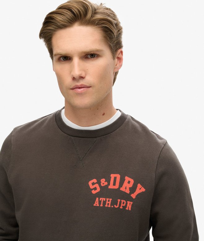Athletic Printed Sweatshirt