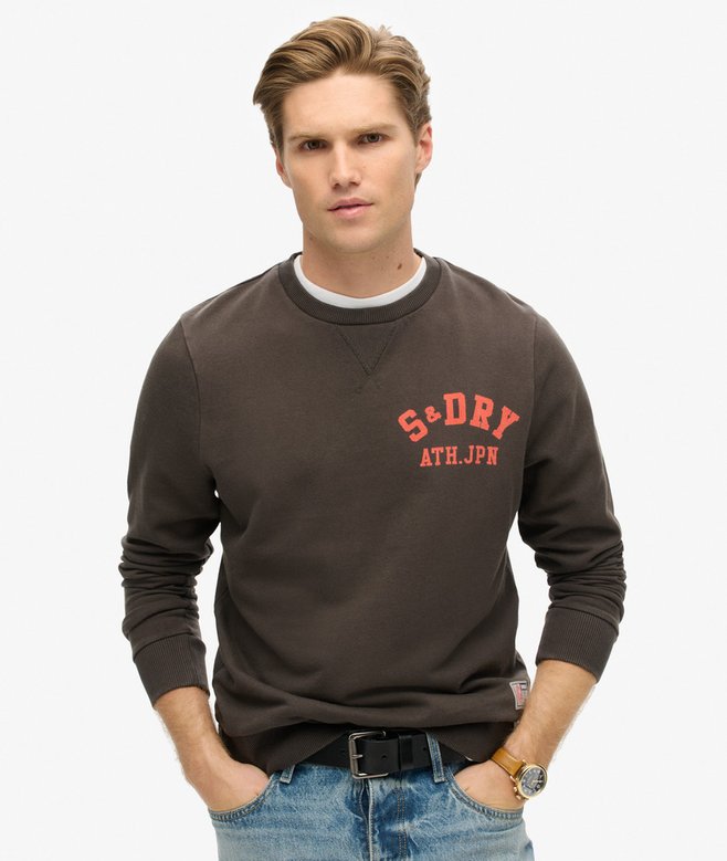 Athletic Printed Sweatshirt