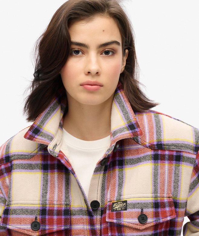 Borg Check Overshirt