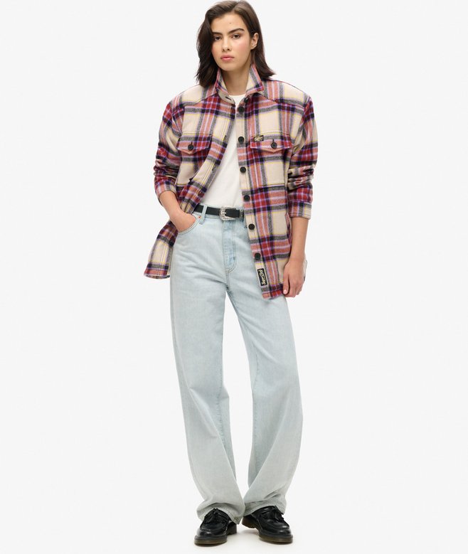 Borg Check Overshirt