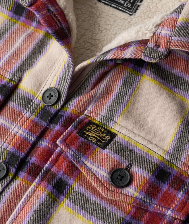 Borg Check Overshirt