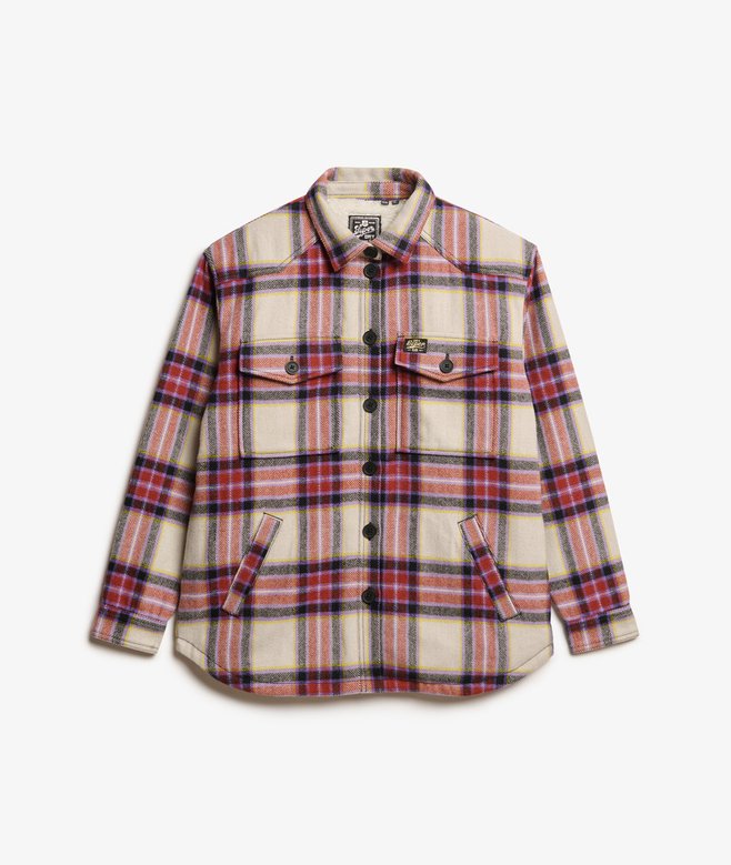 Borg Check Overshirt
