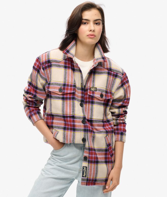 Borg Check Overshirt