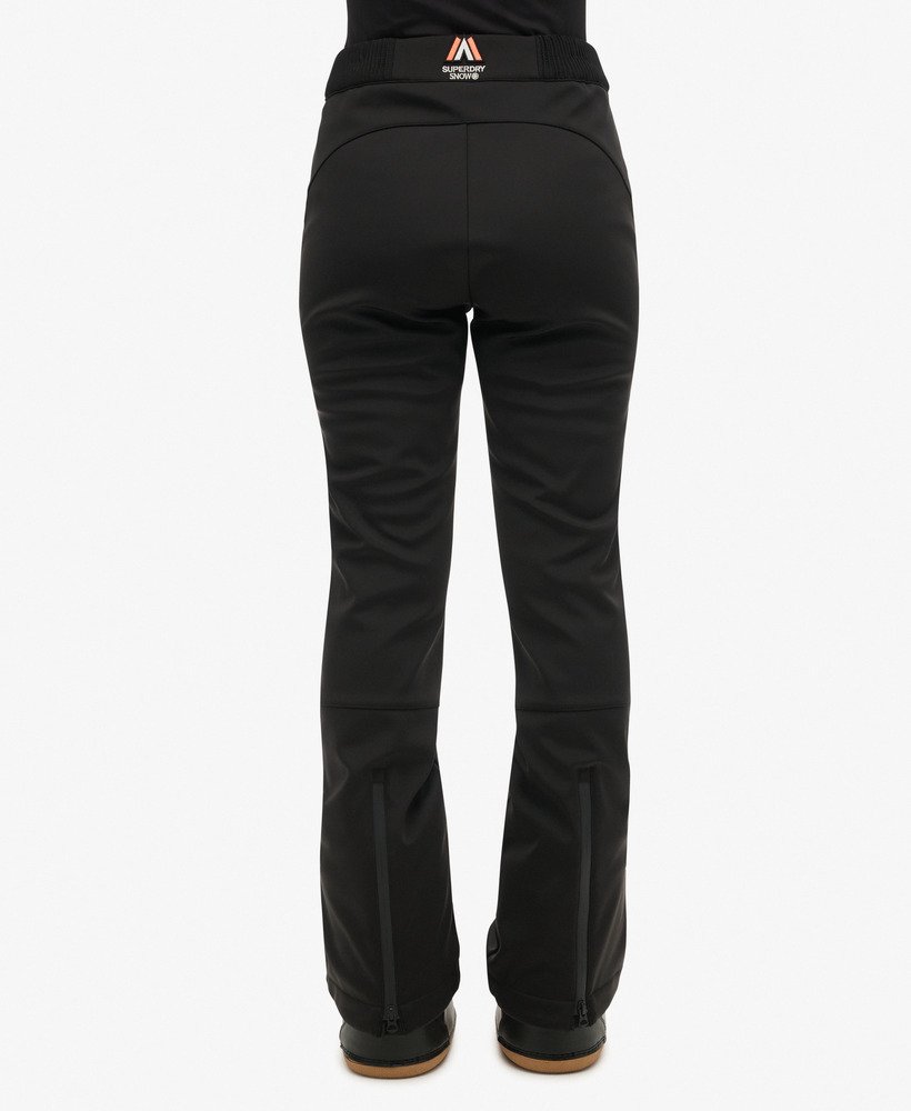 womens Ski Softshell Slim Trousers in Black | Superdry US