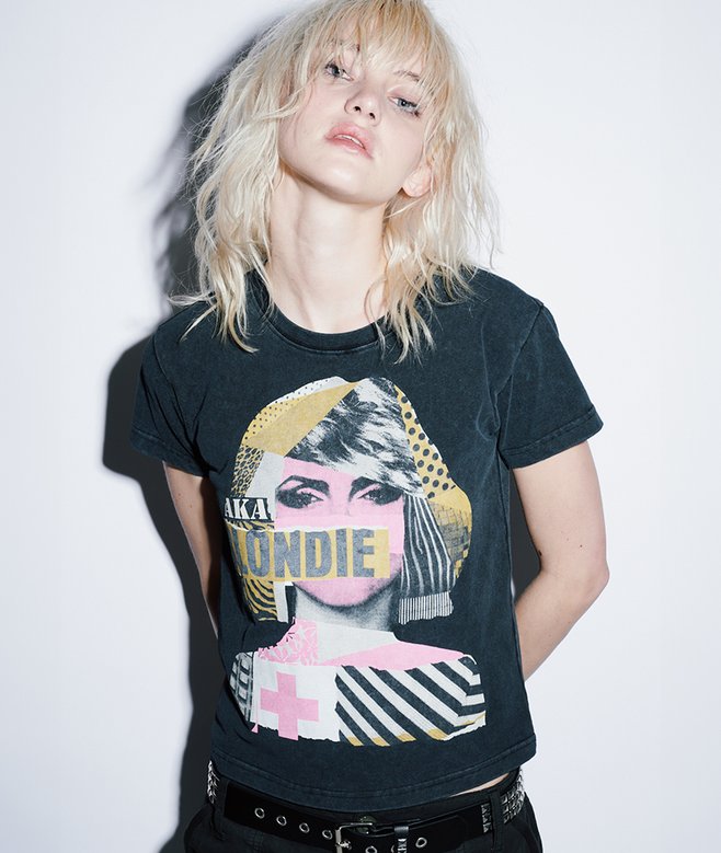 Blondie x Superdry Fitted T-Shirt