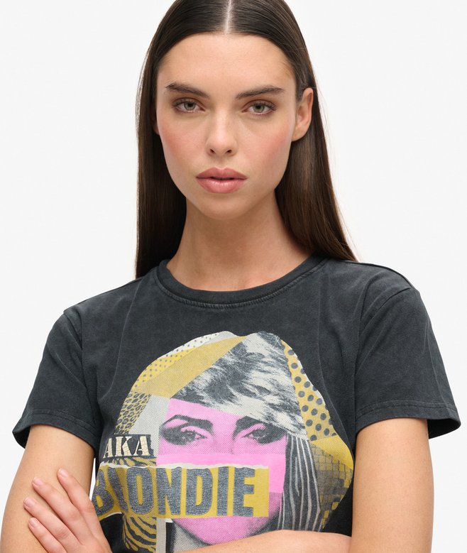 Blondie x Superdry Fitted T-Shirt