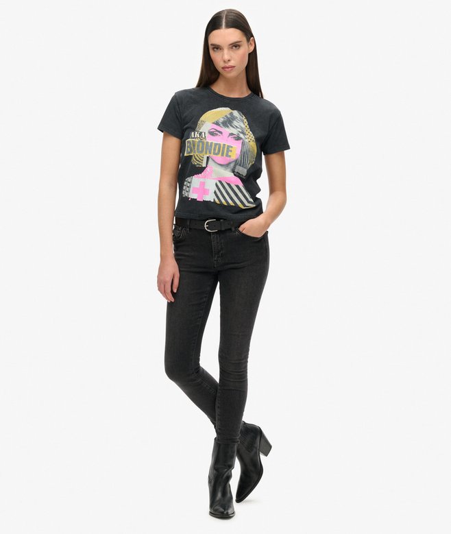 Blondie x Superdry Fitted T-Shirt