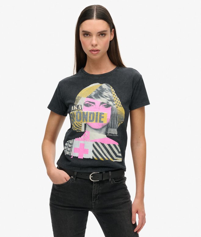 Blondie x Superdry Fitted T-Shirt