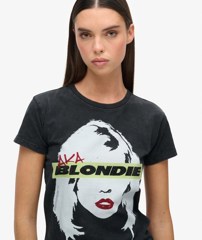 Blondie x Superdry Fitted T-Shirt