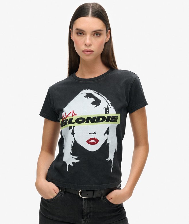 Blondie x Superdry Fitted T-Shirt