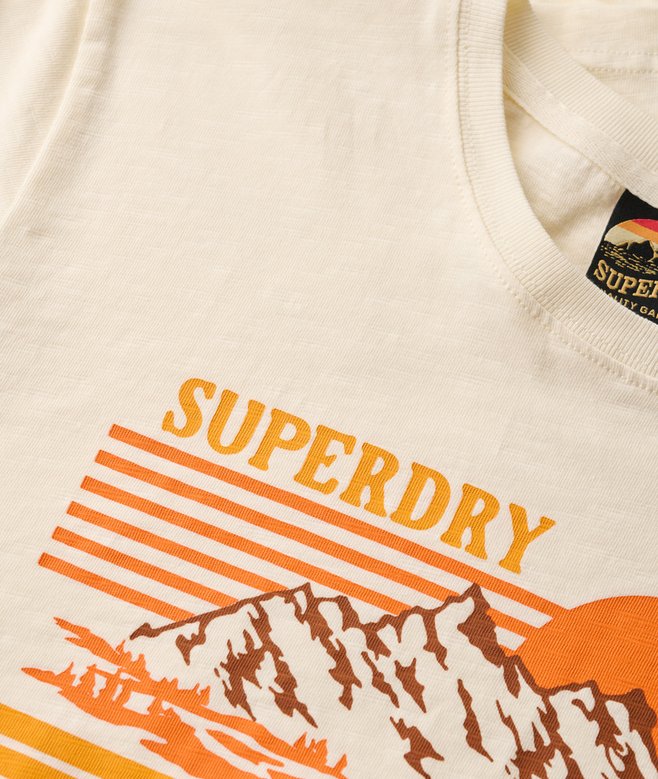 Outdoor Stripe Fitted T-Shirt