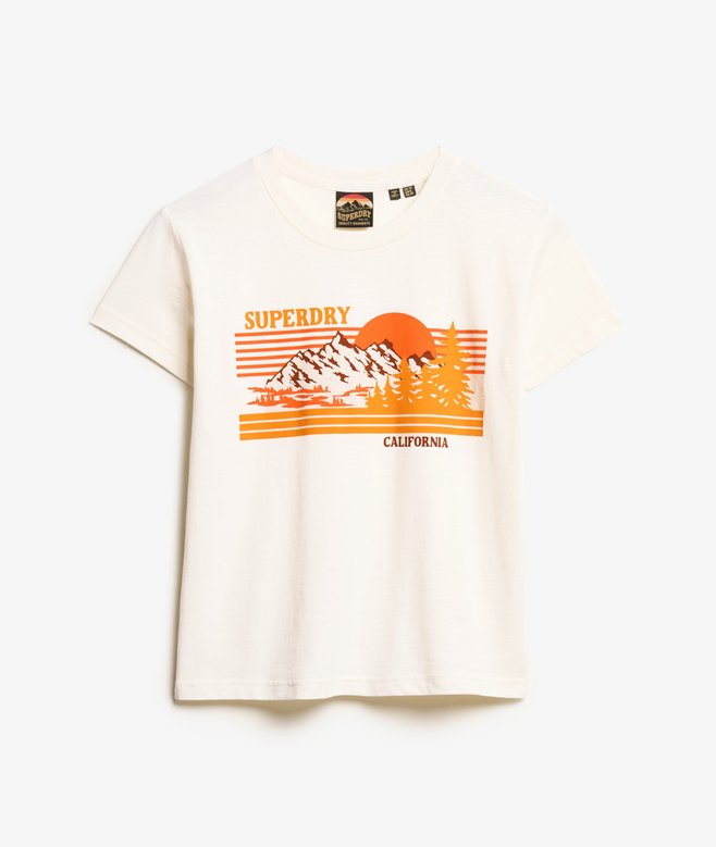 Outdoor Stripe Fitted T-Shirt