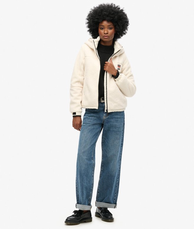 Sherpa Fleece Trekker Jacket