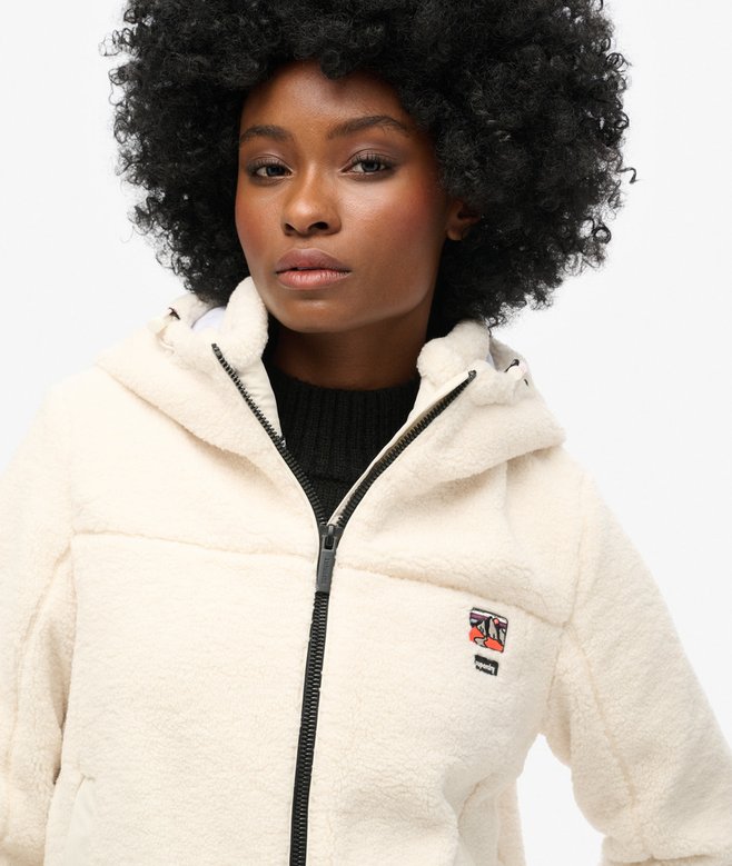 Sherpa Fleece Trekker Jacket